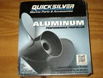 Quicksilver Mercury QA3810R Propeller 9 7/8" X 11 1/4" Pitch Alum. Blade Rh. Fixed Price $159.50.