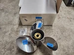 New Counter 7/8" X 17P Honda Stainless Propeller, 58133-ZW1-B17HR, P8455. Fixed Price $362.00.