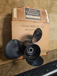 New Oem Mercury Quicksilver 10 3/4 X 17 Propeller Part# 48-64724A1. Fixed Price $139.99.