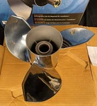 Michigan Wheel Ballistic Hubless Stainless Steel Boat Propeller 14-3/4 X 17. Fixed Price $379.99.