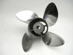 177193 14 1/8 X 21 Pitch Ss Blade Cyclone Prop For 90-300 Hp Evinrude Johnson. Fixed Price $574.99.