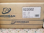 Michigan Wheel P/n 022002 9-7/8 X 10-1/2 Replaces Mercury 48-81649. Fixed Price $70.00.