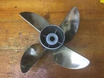 Hydromotive Quad 4 Labbed 22 Pitch Right Hand Propeller. Fixed Price $495.00.
