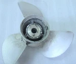 Michigan 01633 Aluminum Propeller 15 Spline Oem Used Factory Boat Parts. Fixed Price $93.74.