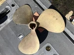 Vintage 12RH13 Brass Propeller Grand Radips Michigan. Fixed Price $129.99.
