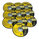(10) Pack Dewalt Hp Industrial Type 27 DW8439 9" X 1/8" Cutting Grinding Wheel. Fixed Price $45.00.