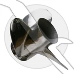 Mercury Marine 25 Pitch Lh Mirage Stainless Steel Propeller 48-13707A41 13707A46. Fixed Price $499.99.