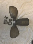 Flex-o-fold Saildrive Prop. Fixed Price $400.00.