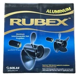 Solas 4-BLADE Aluminum Propeller Series Rubex #9513-145-17 Brand New. Fixed Price $129.94.