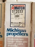 Michigan Wheel P/n 012033 12-1/8 X 14 Replaces Johnson Evinrude 278155. Fixed Price $60.00.