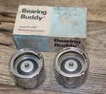 Pair Of Nos 2.328" Genuine Bearing Buddy Trailer Wheel Hub Protector Chrome 2328. Fixed Price $14.99.