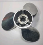 Stiletto Stainless Boat Prop 30217 Y1417 For Yamaha And Mercury Parts Only. Fixed Price $77.00.