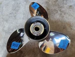 New 14" X 19P Solas Saturn Prop, 2531-140-19, Omc Evinrude Johnson, P8505. Fixed Price $395.00.