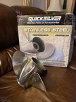Quicksilver 13-1/2 23 Pitch Silverado Stainless Steel Propeller Lh QS5059X. Fixed Price $140.39.