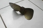 Blade Boat Propeller Brass Vintage Stannus Conqueror 1742-2 3/4" Bore Rh. Fixed Price $53.20.