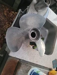 Volvo Penta C6 Duo Stainless Steel Front Propeller Forward 854868 C-6F Dp. Fixed Price $395.00.