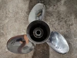 Counter 14 1/4" X 20P Stiletto Advantage Ss Prop, Mercury, Cupping Added P7546. Fixed Price $189.00.