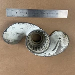 B1 Johnson Evinrude 552784 Omc Aluminum Propeller 6 7/8 X Blade Lh Used. Fixed Price $12.00.