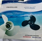 13 1/4X17-K Aluminum Outboard Propeller New Box. Fixed Price $79.99.