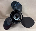 Used Michigan Wheel 13 3/4 X Aluminum Outboard Propeller # Pm 221. Fixed Price $70.00.