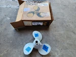 New Aluminum 9" X 9P Michigan Wheel Prop, SMC-848, Elgin, Mccull P7869. Fixed Price $92.00.