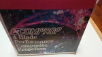 Comprop 4-BLADE Performance Composite Propeller M4323M X 10 13". Fixed Price $20.00.