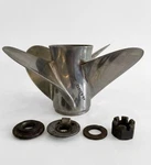 Mercury Bravo 4-BLADE Propeller 26P Stainless 15.25 X Lh 48-831913 A45. Fixed Price $333.00.