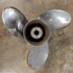 Yamaha Reliance Stainless Steel Left Hand 14 1/4" X 18" Propeller 68G-45978-20. Fixed Price $355.00.