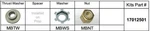 Solas 17012501A Propeller Mount Kit. Fixed Price $47.85.