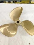 323361 17L16 Nibral Dyna-jet Propeller Michigan Wheel And 1/2 Inch Shaft Bore. Fixed Price $395.00.