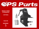 New Oem Mercruiser Bravo Three Sterndrive 2.20 Ratio 0W250000 & Up # 5-5441500TP. Fixed Price $10708.49.