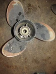 Yamaha Outboard Counter Rotation Steel Propeller 15 X 17-TL. Fixed Price $127.50.