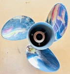 New Mercury Enertia Propeller 14.5 X 17" Pitch Lh #48-8M0151234. Fixed Price $700.00.