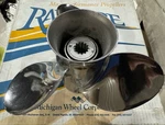 Michigan Wheel Rapture 10 1/2" X Pitch Stainless Boat Propeller 033088. Fixed Price $199.99.