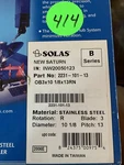 Solas New Saturn B Series Stainless Steel I/N:INW20050123 2231-101-13. Fixed Price $179.00.