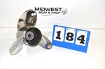 Laser Ii (13 3/4 X 25") Mercury Left Hand Stainless Propeller 48-16549A41. Fixed Price $249.00.