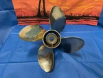 Suzuki Outboard 14 3/8 X Right Hand Propeller 25P P#990C0-00834-25. Fixed Price $350.00.