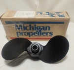 8 1/4" X 1/4P Chrysler Force Wards Sears 7.5, 9.9-15HP 10 Spline Pin Prop. Fixed Price $249.99.