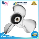 Stainless Boat Propeller 1/4 X For Suzuki DF8 15HP DT9.9 10 Spline. Fixed Price $145.99.