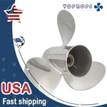 9 7/8 X 12 Stainless Steel Outboard Propeller For Yamaha 25-30HP 10 Tooth, Rh. Fixed Price $145.00.