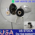 For Yamaha New Reliance Stainless Steel Propeller 15 14 1/2 68F-45970-20-00. Fixed Price $355.00.