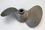 AJC-487 Johnson Evinrude 12 X 16 Bronze Propeller 80 Hp 2-BLADE Pin Drive. Fixed Price $99.00.