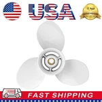 Outboard Boat Propeller 1/4 X 11 For Yamaha 9.9-20HP 8 Tooth 63V-45943-00-EL. Fixed Price $49.59.