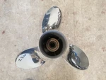 Left Hand 14" X 23P Quicksilver Laser Ss Prop, 48-16547-23, Mercury Yam, #2300. Fixed Price $267.00.