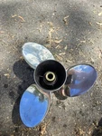 Evinrude Johnson Brp Rebel Stainless Steel Propeller 15.5X17RX 763986. Fixed Price $525.00.
