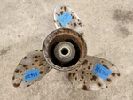 14 1/2" X 19P Omc Evinrude Johnson Ss Prop, 389924, 15 Spline 4.75", P10620. Fixed Price $115.00.