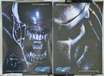 Alien Vs Predator Original Rolled Mini Movie Posters Set Of Combo 2004. Fixed Price $35.00.