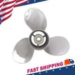 1/4X11 Stainless Boat Propeller For Yamaha 9.9-20HP 8 Spline Tooth,rh 9.25X11. Fixed Price $120.89.