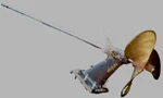 88 Wellcraft St Tropez 3200 32' Marine Propeller Shaft & Holder Lh Port T6419. Fixed Price $1488.34.