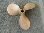Evinrude Elto Antique Outboard Motor Propelller Bronze Michigan AM41 Sportfour. Fixed Price $39.95.
